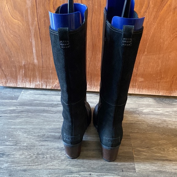 Sorel Cate Tall Rain & Waterproof Ready Boots Blac - Picture 14 of 16